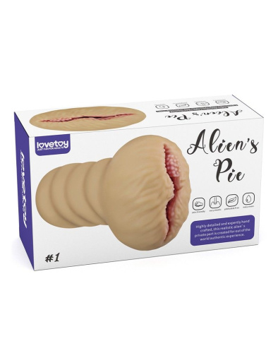 LoveToy Alien's Pie#1 Masturbator - мастурбатор вагина инопланетянки, 23 см (телесный)